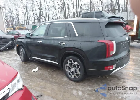 2022 Hyundai Palisade Calligraphy from USA, damaged, VIN KM8R7DHE9NU483512